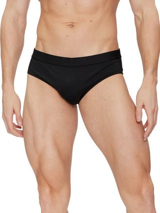 Calvin Klein slip mare in lycra nero