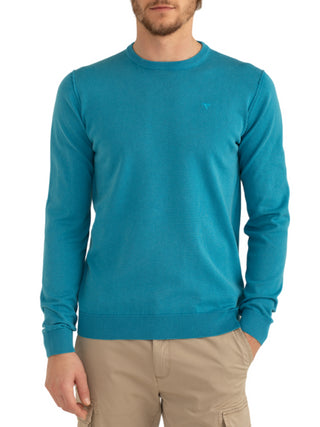 Fred Mello maglia girocollo basic azzurro