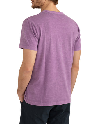 Fred Mello T-shirt manica corta in cotone viola