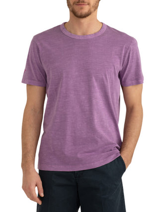 Fred Mello T-shirt manica corta in cotone viola