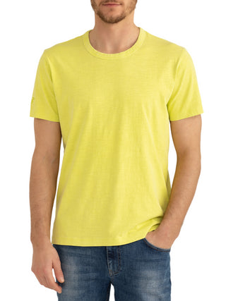 Fred Mello T-shirt manica corta in cotone color lime