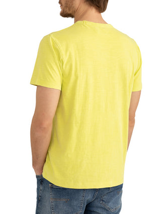 Fred Mello T-shirt manica corta in cotone color lime