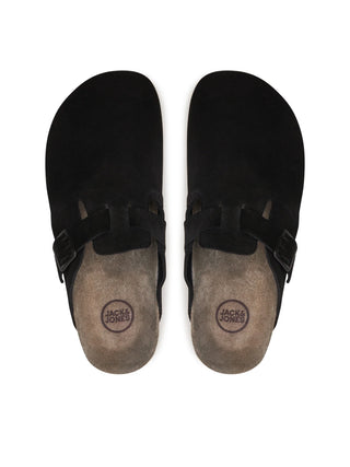 Jack&Jones ciabatte mules in suede antracite