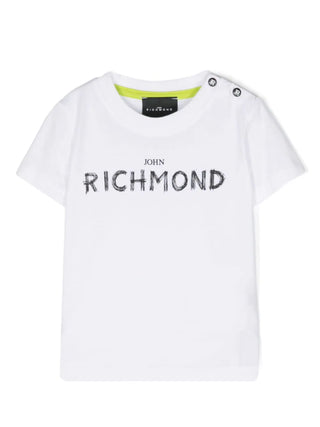 John Richmond T-shirt manica corta Pamiut bianco