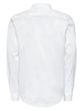 John Richmond camicia manica lunga Lancan bianco