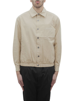 john richmond giacca peter stile camicia beige