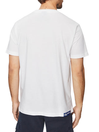 Karl Lagerfeld Jeans T-shirt manica corta con logo bianco