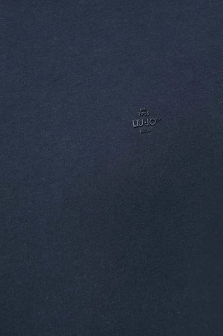 Liu Jo T-shirt manica corta in cotone blu