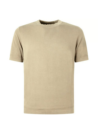 Liu Jo maglia basic manica corta in cotone beige