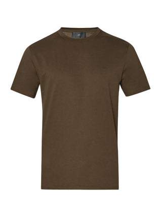 Liu Jo T-shirt manica corta con logo marrone