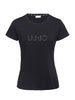 liu-jo-t-shirt-maniche-corte-con-logo-strass-nero