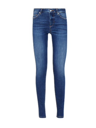 Liu Jo jeans skinny Divine a vita alta lavaggio blu medio