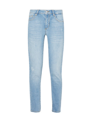 Liu Jo jeans skinny Divine a vita alta lavaggio blu chiaro