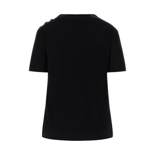 Marciano T-shirt manica corta Viviana con logo gioiello nero