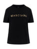marciano-t-shirt-manica-corta-viviana-con-logo-gioiello-nero