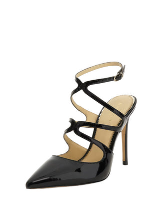 Marciano Guess decollete slingback a punta in vernice nero