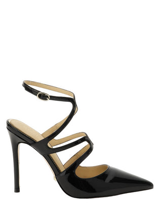 Marciano Guess decollete slingback a punta in vernice nero