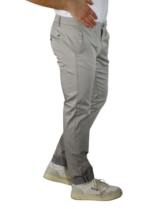 Mason's pantaloni chino slim fit grigio