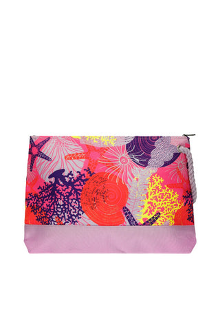 Me Fui pochette mare in fantasia Seashell lilla