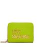 moschino-love-portafogli-in-ecopelle-martellata-con-zip-e-logo-verde-lime