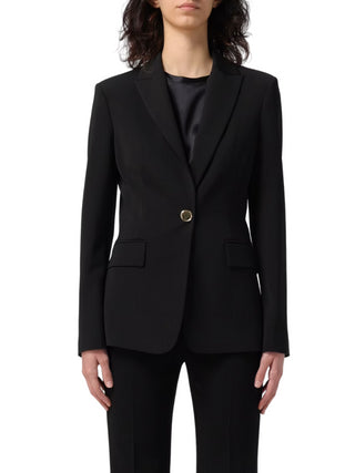 Pinko giacca blazer monopetto Signum nero