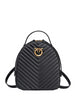 pinko-zaino-love-click-classic-in-pelle-chevron-nero-oro