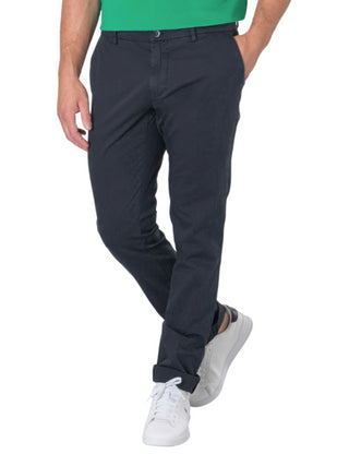 Powell pantaloni chino slim fit nero