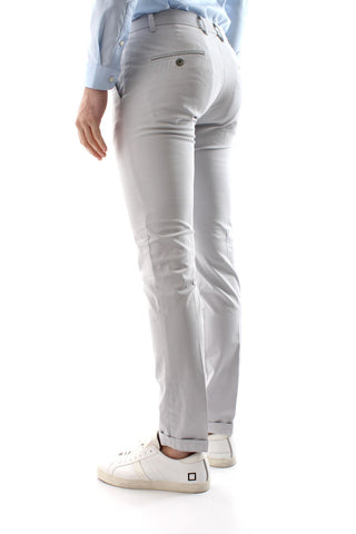 Powell pantaloni chino slim fit grigio chiaro