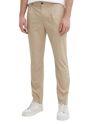 Tommy Hilfiger pantaloni gamba dritta Denton beige