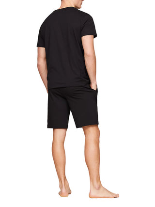 Tommy Hilfiger T-shirt maniche corte con logo nero