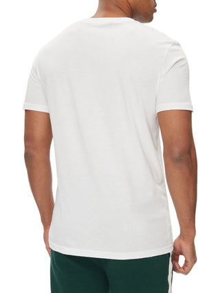 Tommy Hilfiger T-shirt manica corta con banda logo bianco