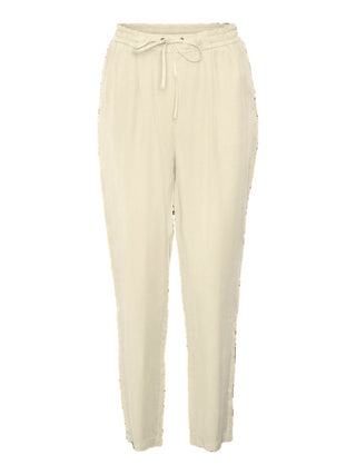 Vero Moda pantaloni harper ecrù