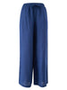 yes-zee-pantaloni-gamba-larga-in-lino-blu
