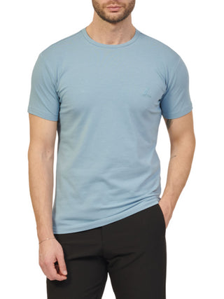Yes Zee T-shirt manica corta in jersey azzurro polvere