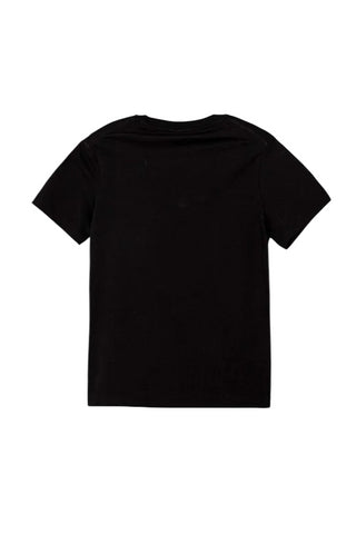 Calvin Klein Jeans T-shirt maniche corte con maxi logo in jersey nero