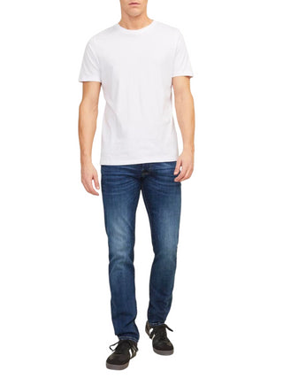 Jack&Jones jeans slim fit in denim elasticizzato lavaggio blu