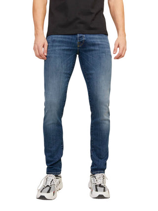 Jack&Jones jeans slim fit in denim stretch lavaggio blu