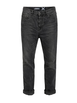 John Richmond jeans uomo Grikio effetto used lavaggio nero UMP26372JE DENIM BLACK John RICHMOND