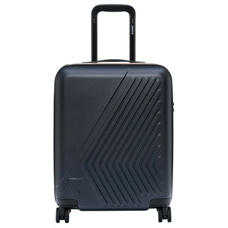 K-way trolley unisex Eudoxie rigido con logo blu K4125ZW K89 K-WAY 