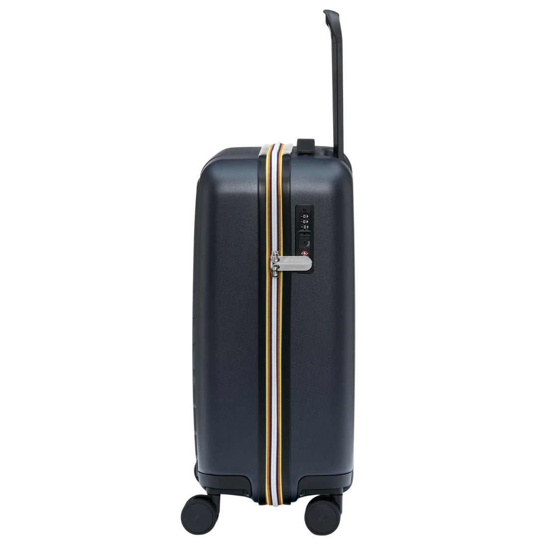 K-way trolley unisex Eudoxie rigido con logo blu
