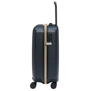 K-way trolley unisex Eudoxie rigido con logo blu K4125ZW K89 K-WAY 