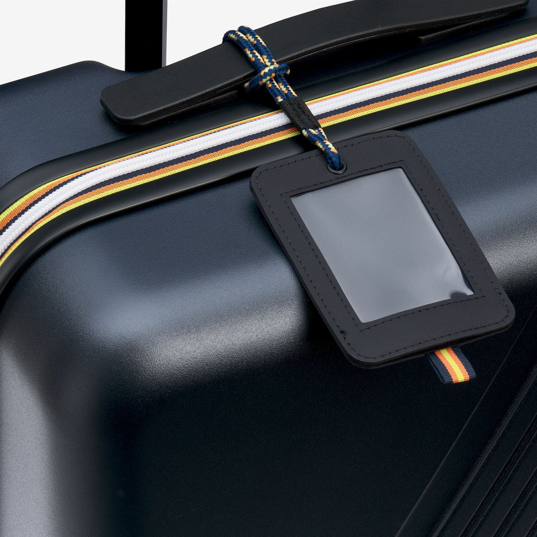 K-way trolley unisex Eudoxie rigido con logo blu