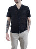 opificio-4-0-camicia-traforata-manica-corta-blu