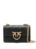 pinko-borsa-love-one-mini-in-pelle-con-logo-imprime-nero-oro