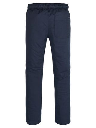 Tommy Hilfiger pantaloni leggeri a gamba dritta blu