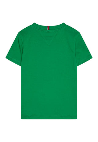 Tommy Hilfiger T-shirt maniche corte con stampa logo verde