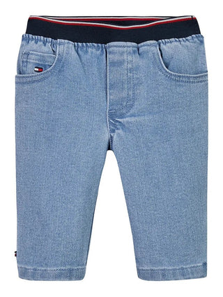 Tommy Hilfiger jeans neonato in denim stretch lavaggio blu