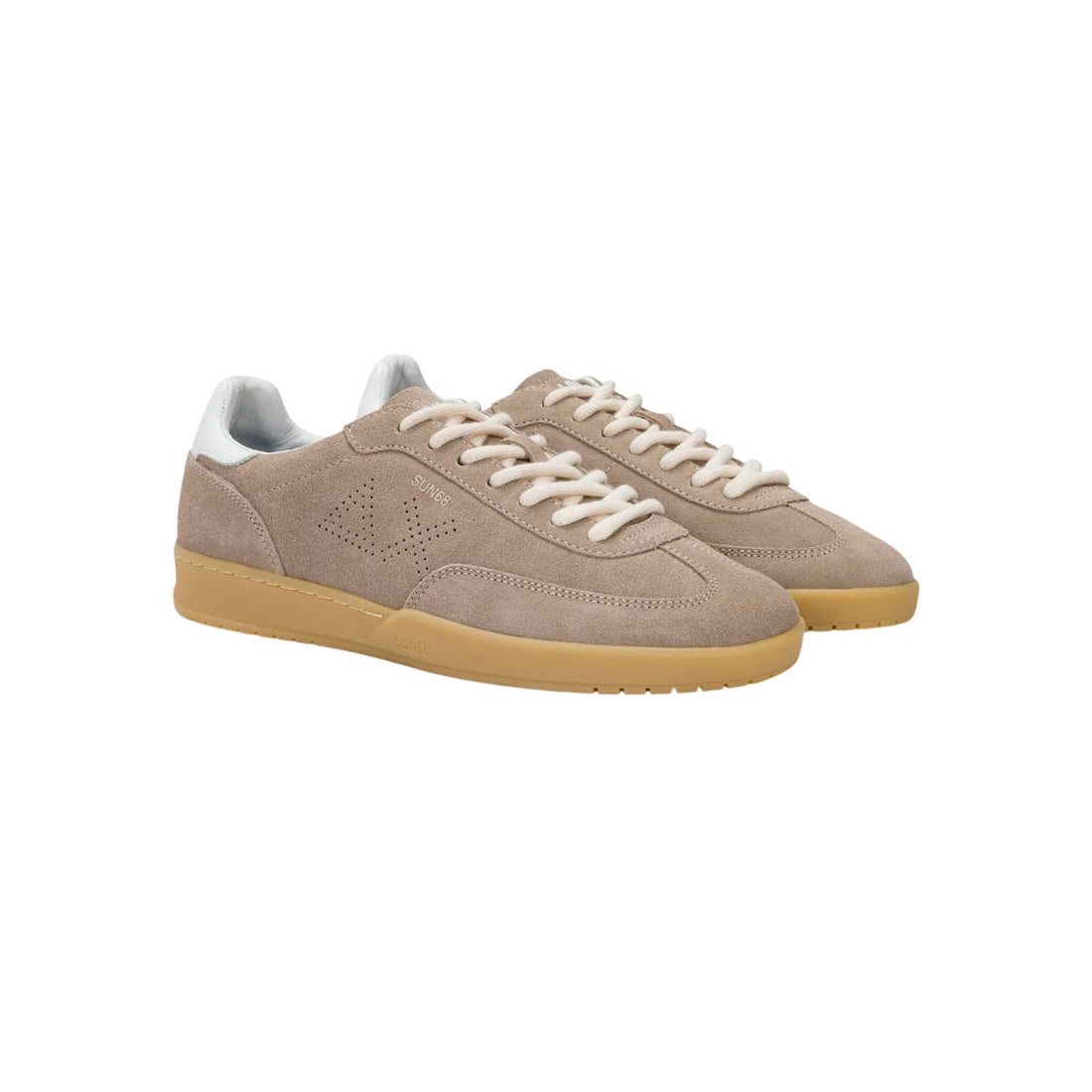 Sun68 sneakers uomo California Sun in suede tortora