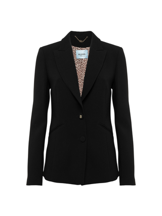 Blugirl giacca blazer monopetto in cady nero RF5020T3190 22222 BLUGIRL 