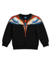 County of Milan felpa bambino con stampa iconica nero